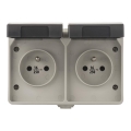 Kültéri aljzat FRENCH 250V/16A IP44 2Z