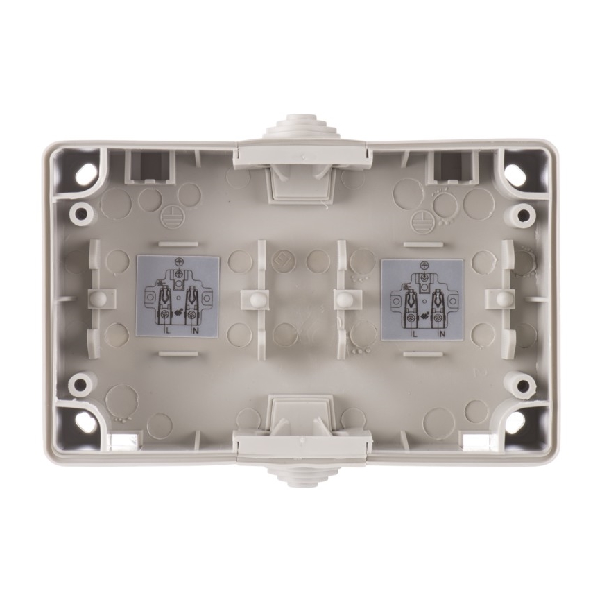 Kültéri aljzat FRENCH 250V/16A IP44 2Z