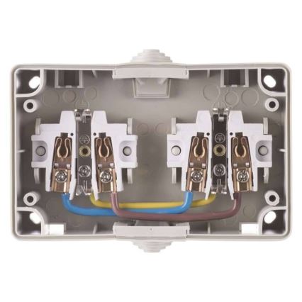 Kültéri aljzat SCHUKO 250V/16A IP44 2Z