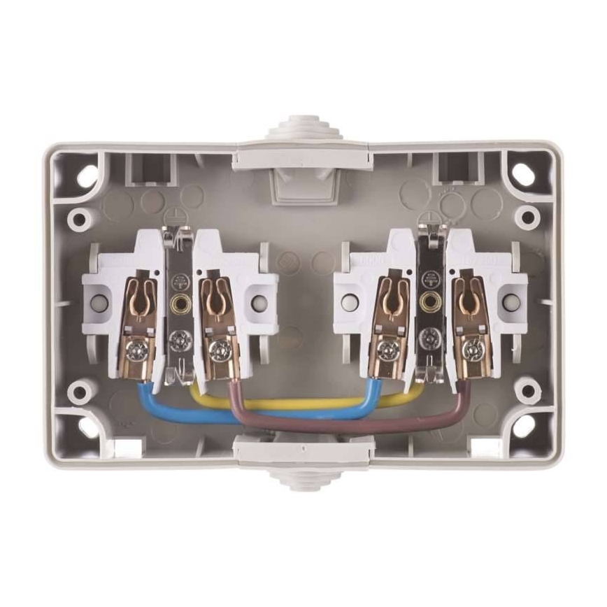 Kültéri aljzat SCHUKO 250V/16A IP44 2Z