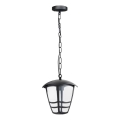 Kültéri csillár láncon TEVIO 1xE27/60W/230V IP54 fekete