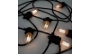 Kültéri dekoratív fénylánc MIMOSA 10xE27/1,3W/230V IP44 10m