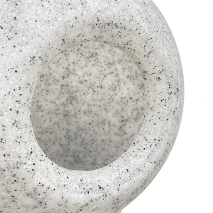 Kültéri dekoratív lámpatest LUMISTONE 1xE27/15W/230V IP65, átmérő 28 cm