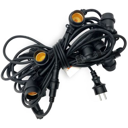 Kültéri dekoratív lánc MIMOSA 10xE27/1,3W/230V IP44 10 m