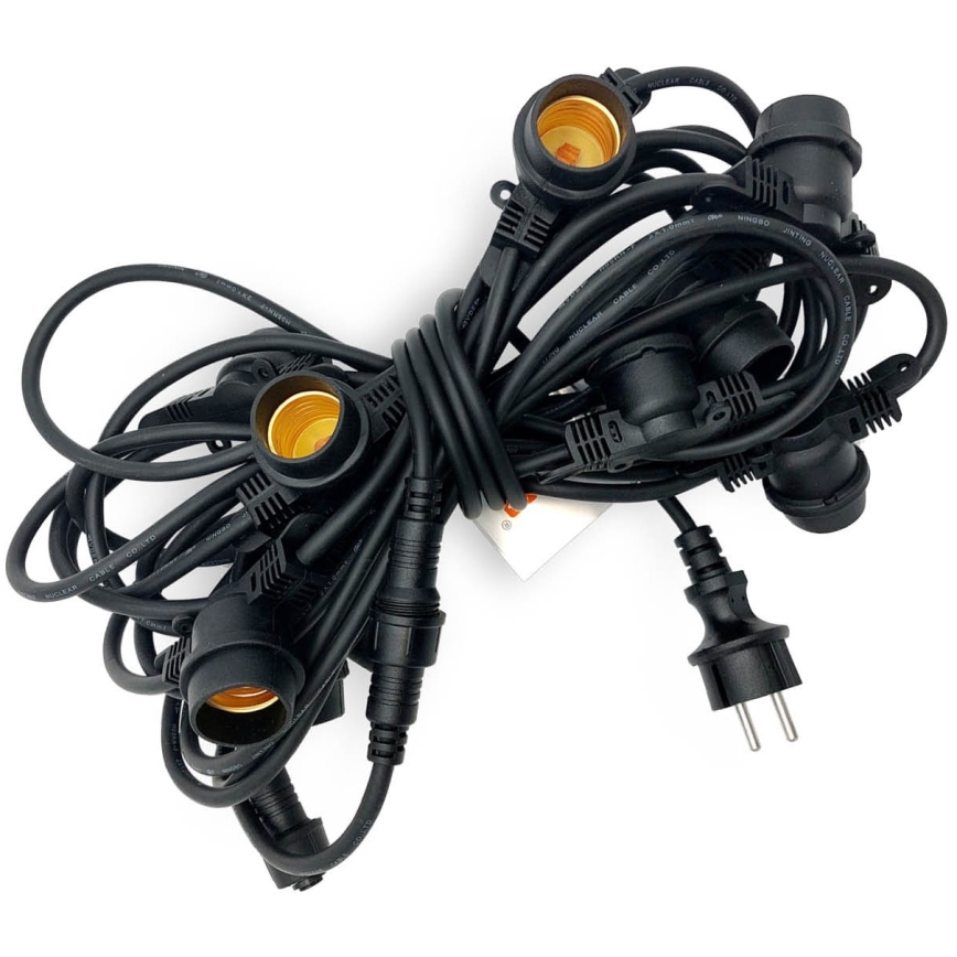 Kültéri dekoratív lánc MIMOSA 10xE27/1,3W/230V IP44 10 m