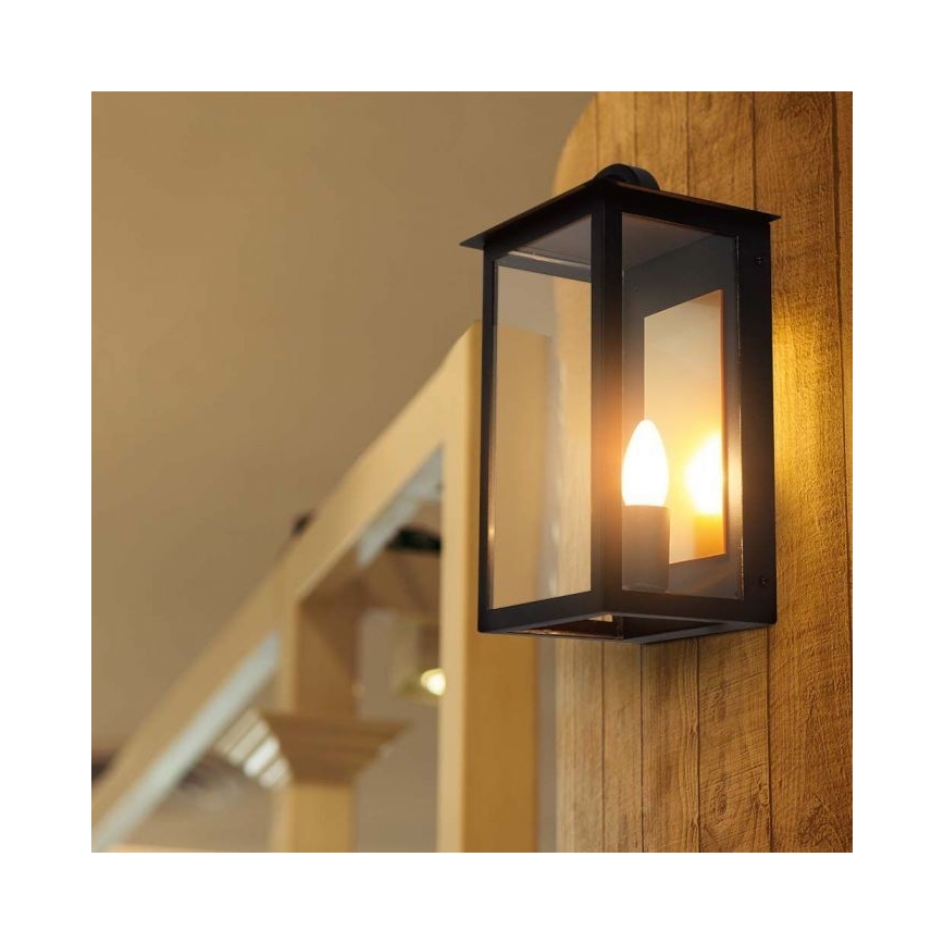 Kültéri fali lámpa 1xE14/30W/230V IP65