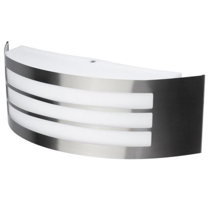 Kültéri fali lámpa 1xE27/14W/230V IP44 matt króm