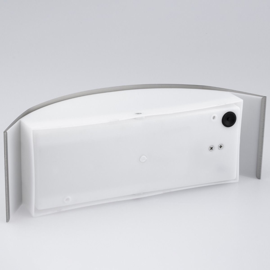 Kültéri fali lámpa 1xE27/14W/230V IP44 matt króm