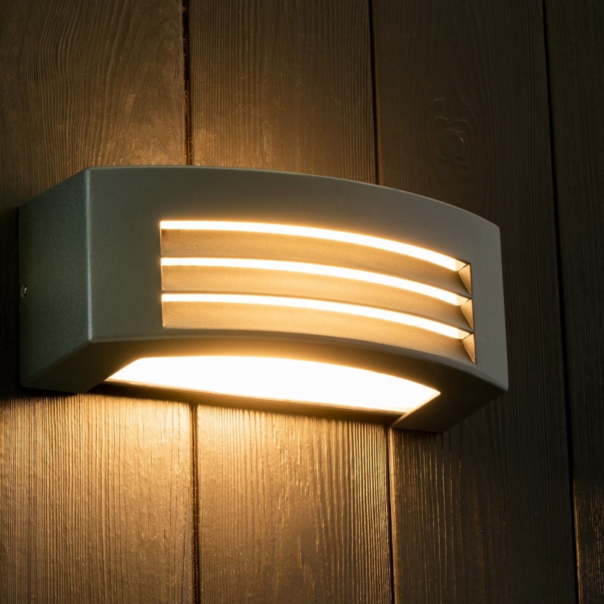 Kültéri fali lámpa 1xE27/14W/230V IP54 fekete