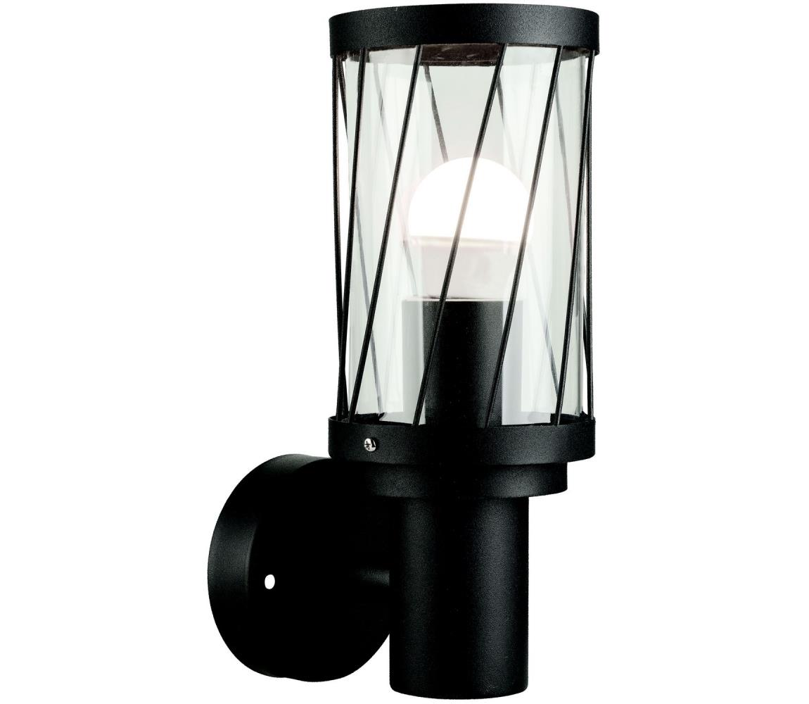 Eurolamp Kültéri fali lámpa 1xE27/15W/230V IP44 fekete