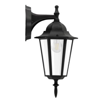 Kültéri fali lámpa 1xE27/20W/230V fekete