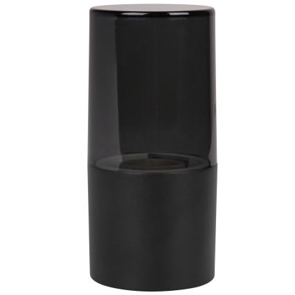 Kültéri fali lámpa 1xE27/40W/230V IP44 fekete/füstszínű