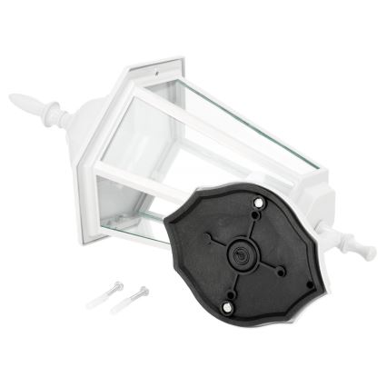 Kültéri fali lámpa 1xE27/60W/230V IP44 fehér