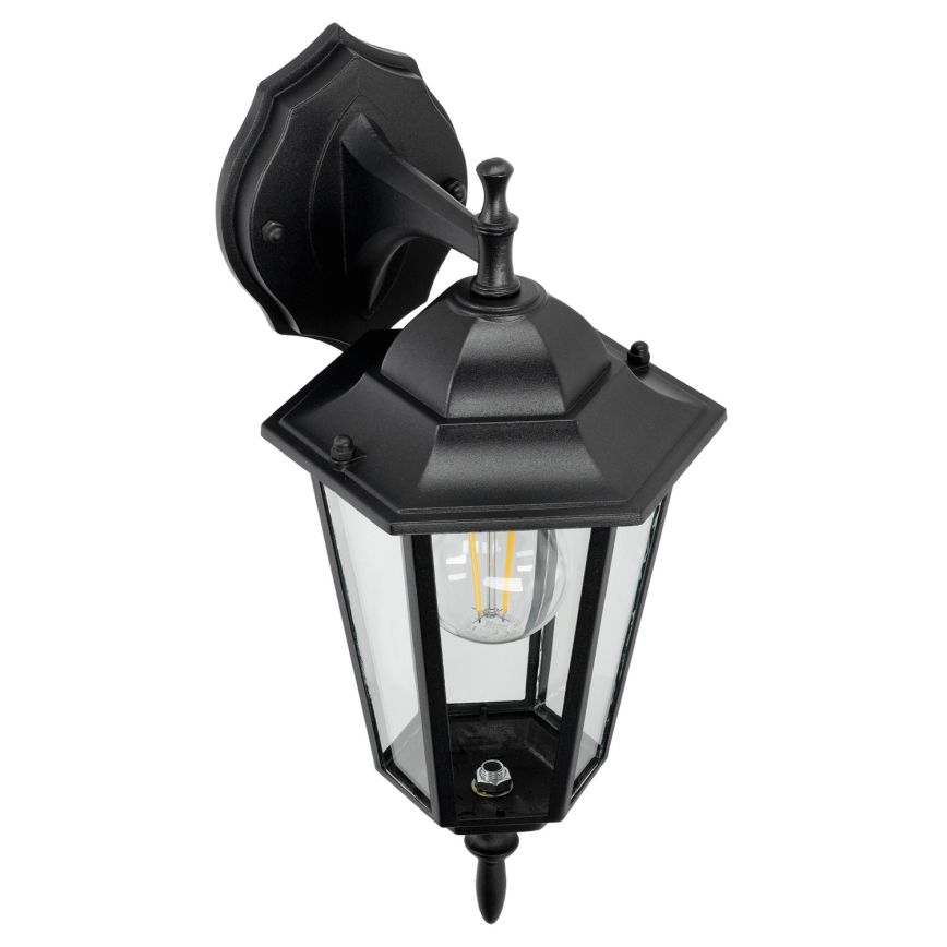Kültéri fali lámpa 1xE27/60W/230V IP44 fekete
