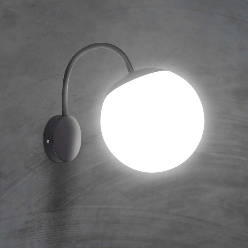 Kültéri fali lámpa 1xE27/60W/230V IP44 fekete