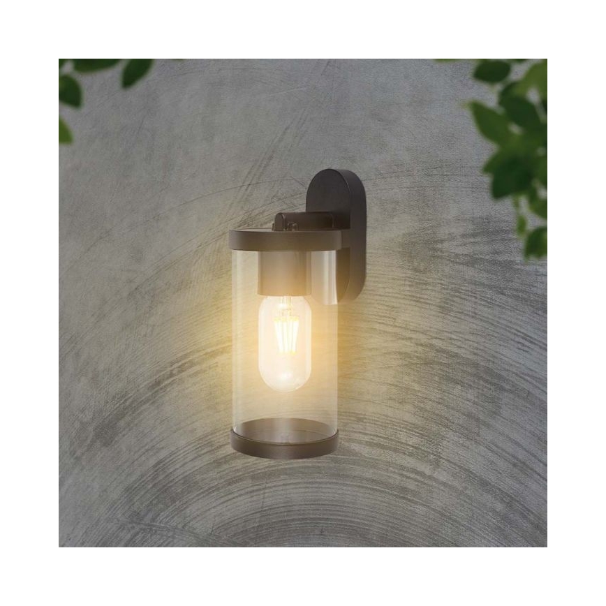 Kültéri fali lámpa 1xE27/60W/230V IP44 fekete