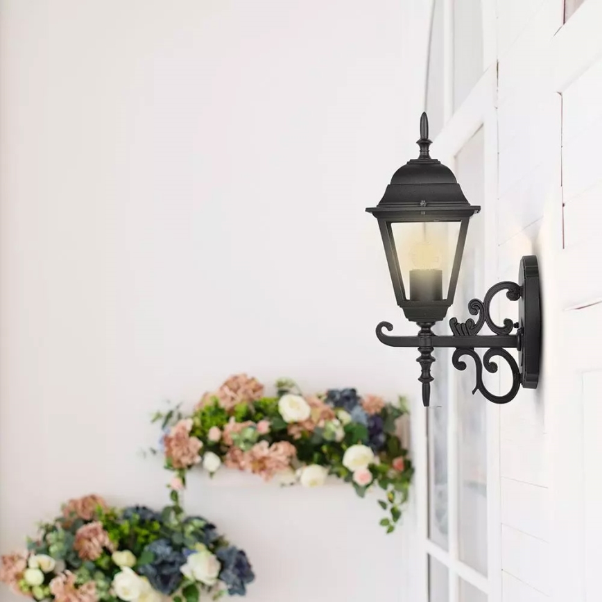 Kültéri fali lámpa 1xE27/60W/230V IP44