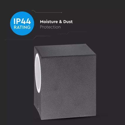 Kültéri fali lámpa 1xGU10/35W/230V IP44