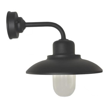 Kültéri fali lámpa BARD 1xE27/60W/230V IP44 fekete