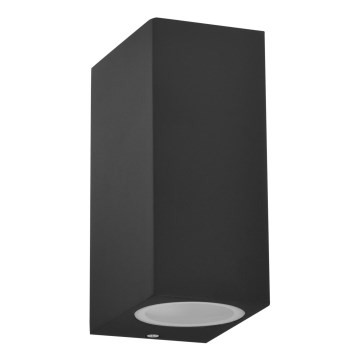 Kültéri fali lámpa BOSTON 2xGU10/10W/230V antracit