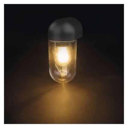 Kültéri fali lámpa CASSIA 1xE27/15W/230V IP44