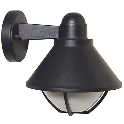 Kültéri fali lámpa EDINA 1xE27/60W/230V IP44 fekete