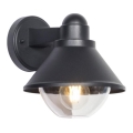 Kültéri fali lámpa ELGIN 1xE27/60W/230V IP44 fekete