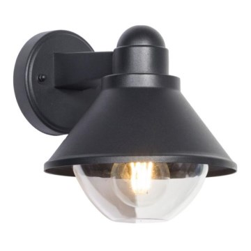 Kültéri fali lámpa ELGIN 1xE27/60W/230V IP44 fekete