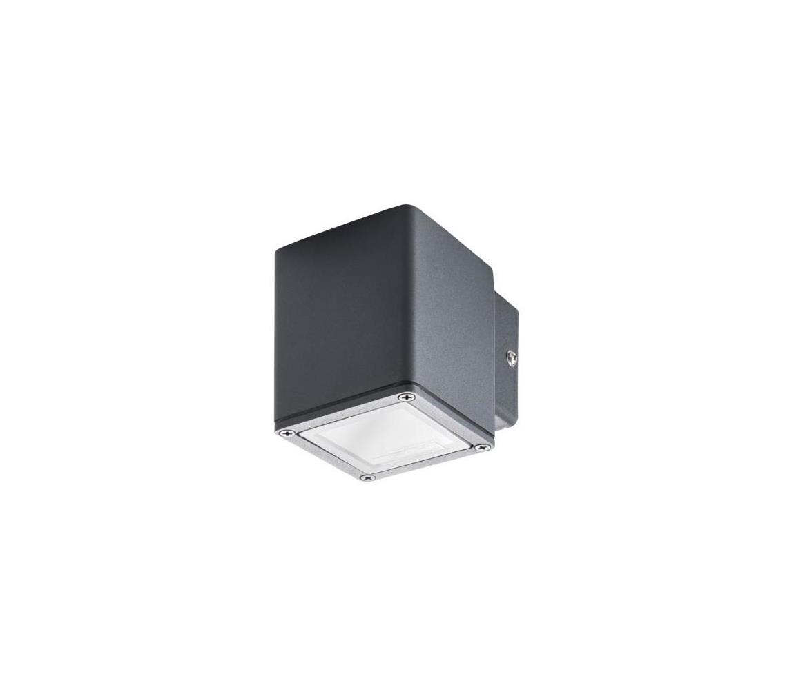 Kültéri fali lámpa GORI 1xGU10/35W/230V IP44
