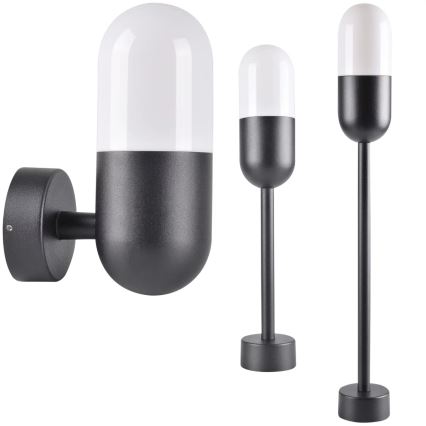 Kültéri fali lámpa HORTEN 1xE27/10W/230V IP44