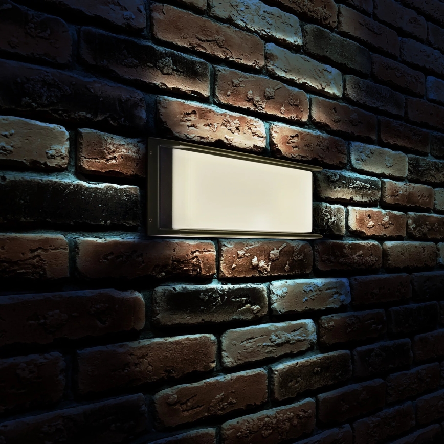 Kültéri fali lámpa KOBE 1xE27/12W/230V IP54