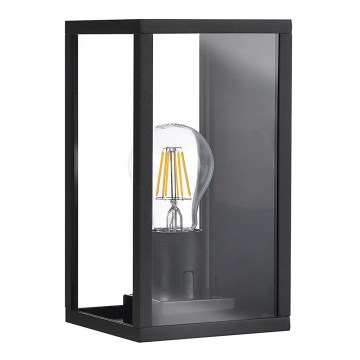 Kültéri fali lámpa MALMO 1xE27/15W/230V fekete