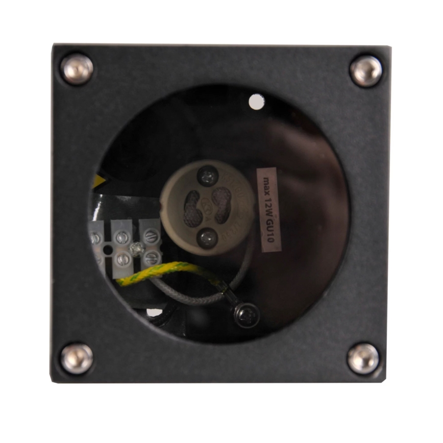 Kültéri fali lámpa MORRIS 1xGU10/35W/230V IP54