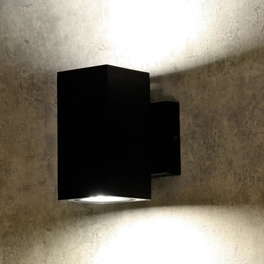 Kültéri fali lámpa MORRIS 2xGU10/35W/230V IP54