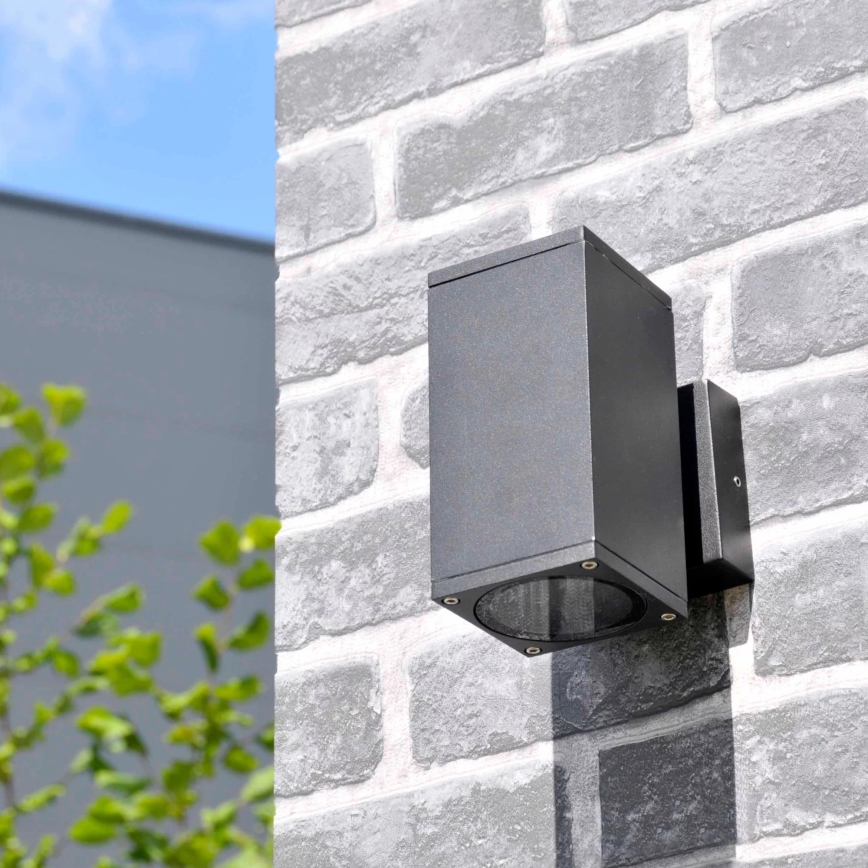 Kültéri fali lámpa MORRIS 2xGU10/35W/230V IP54