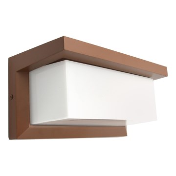 Kültéri fali lámpa NEELY 1xE27/60W/230V IP54 barna