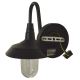 Kültéri fali lámpa NILDA 1xE27/60W/230V IP44 fekete