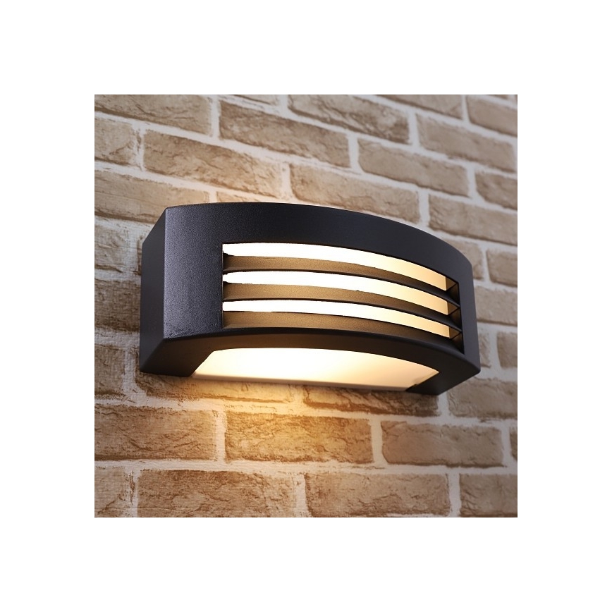 Kültéri fali lámpa OLIANA 1xE27/60W/230V IP54 fekete