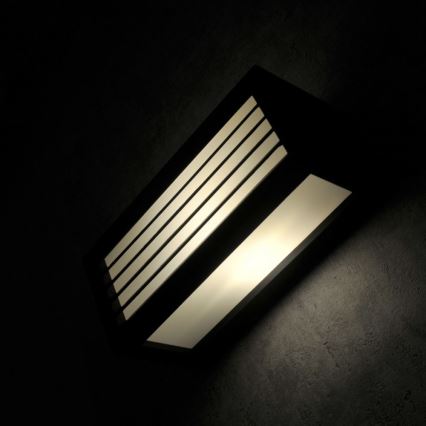 Kültéri fali lámpa OSAKA 1xE27/12W/230V IP54