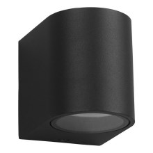 Kültéri fali lámpa OVALIS 1xGU10/60W/230V IP44 fekete