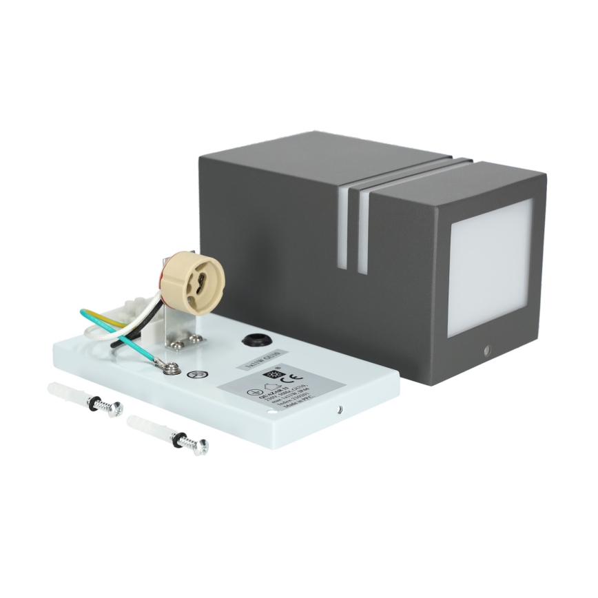 Kültéri fali lámpa QUAZAR 1xGU10/11W/230V IP44