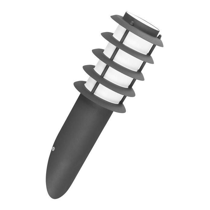 Kültéri fali lámpa SERENA 1xE27/10W/230V IP44 antracit