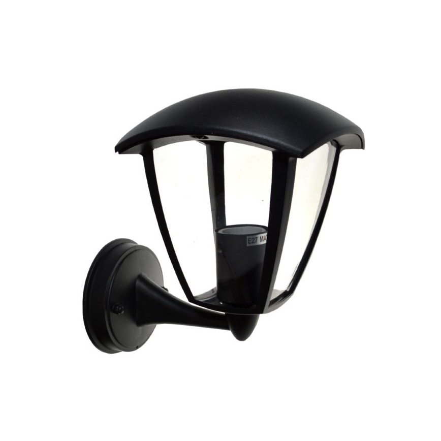 Kültéri fali lámpa SURVA 1xE27/60W/230V IP44 fekete