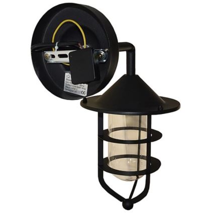 Kültéri fali lámpa TAMA 1xE27/60W/230V IP44 fekete