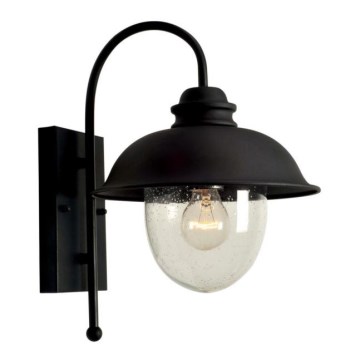 Kültéri fali lámpa ZUNA 1xE27/60W/230V IP44 fekete