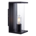 Kültéri fali lámpatest 1x E27/60W/230V IP44 fekete
