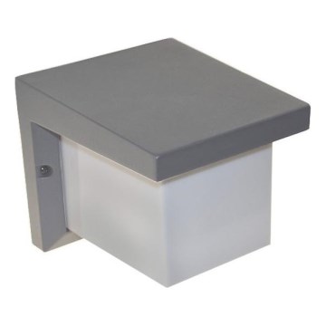 Kültéri fali lámpatest ARIANA 1xE27/40W/230V IP54 szürke