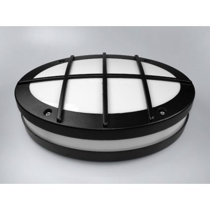 Kültéri fali lámpatest GALLUN 1xE27/60W/230V IP54 fekete
