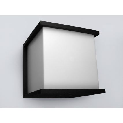 Kültéri fali lámpatest JAVEN 1xE27/60W/230V IP44 fekete