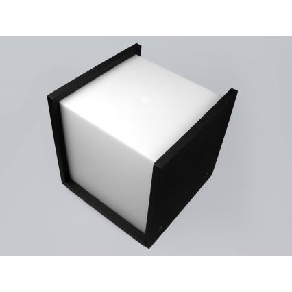 Kültéri fali lámpatest JAVEN 1xE27/60W/230V IP44 fekete